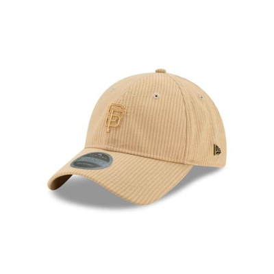 San Francisco Giants Gorra | New Era MLB Seersucker Black Label 9twenty Adjustable Cap Mexico - Marrom